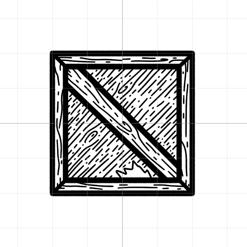 how to draw crates 5