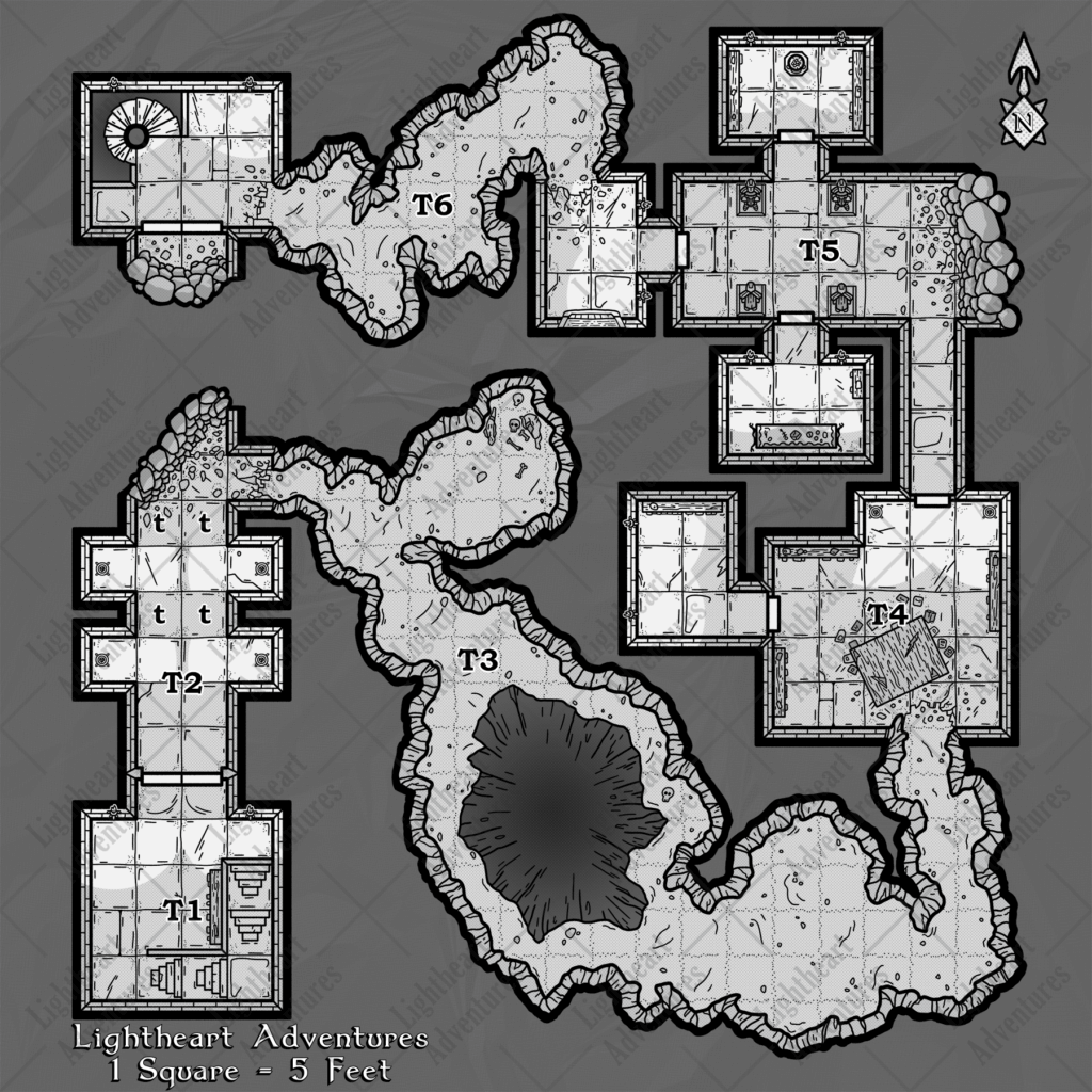 Free Dungeon Encounter Map