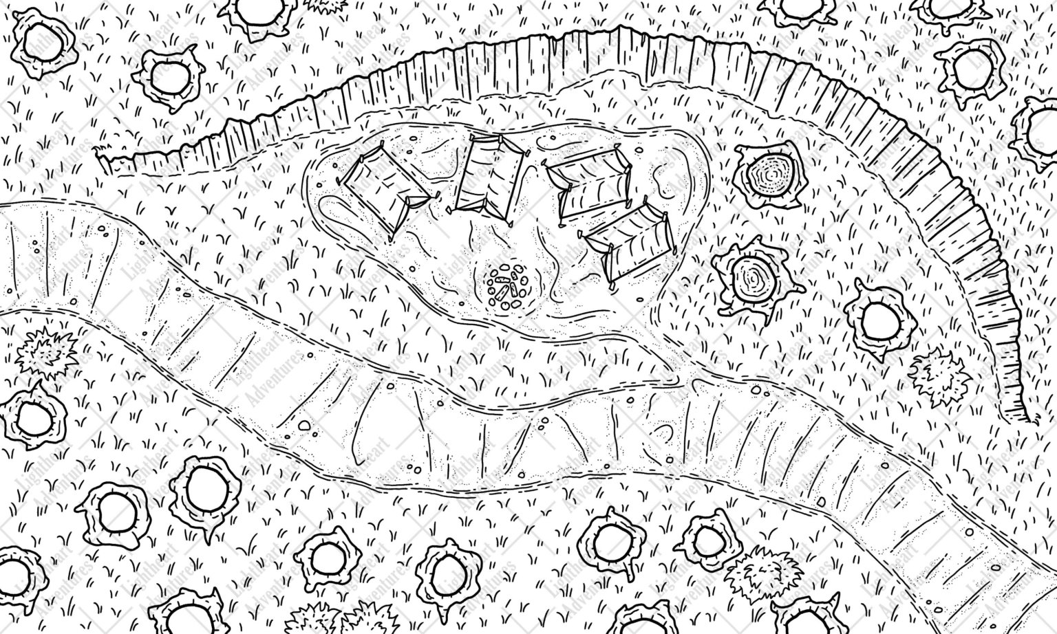 Candlekeep Mysteries Map Pack Breakdown Lightheart Adventures