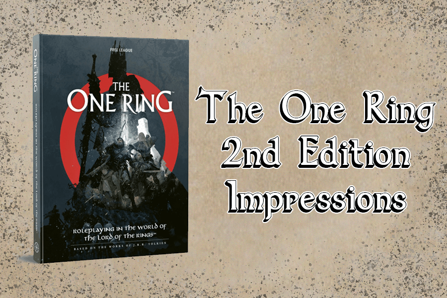 One Ring 2nd Edition Impressions